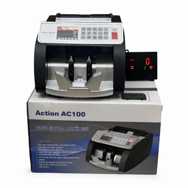 Action AC100 TL / EURO Kağıt Para Sayma Makinesi