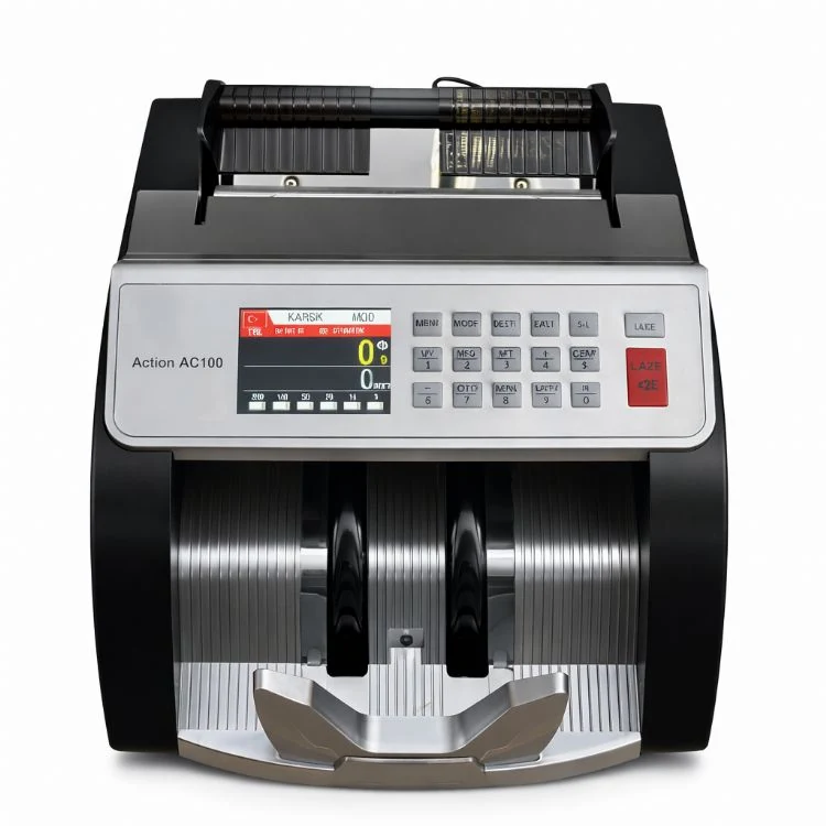 Action AC100 TL / EURO Kağıt Para Sayma Makinesi