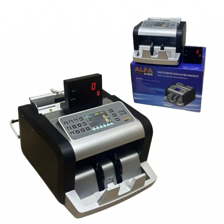 Alfa A-950 TL / Euro Kağıt Para Sayma Makinesi
