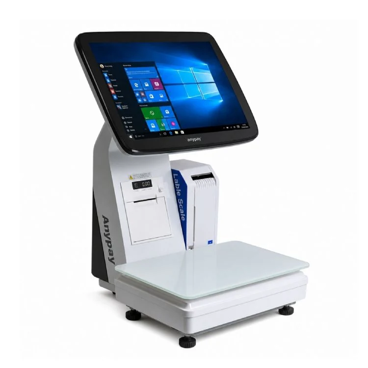 Anypay Ls7 (Acs) Terazi Pos Barkod Yazıcılı