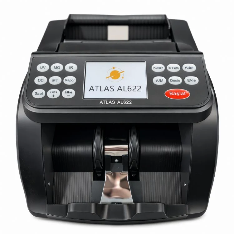 Atlas AL 622 / TL- Euro Kağıt Para Sayma Makinesi