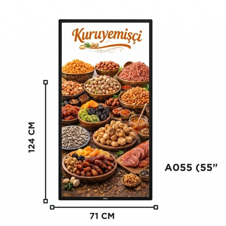 Aynpay - Sharpa A055 (55) Android 11,2 - 55 Menü Panosu / İç Mekan