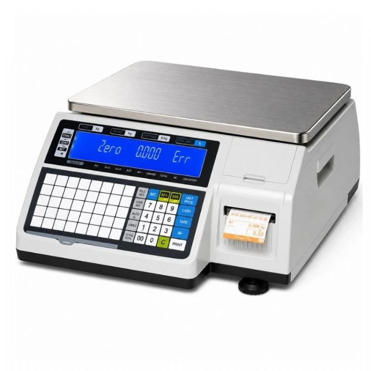 CAS CL 5200 Barkodlu Terazi 30 Kg Boyunsuz