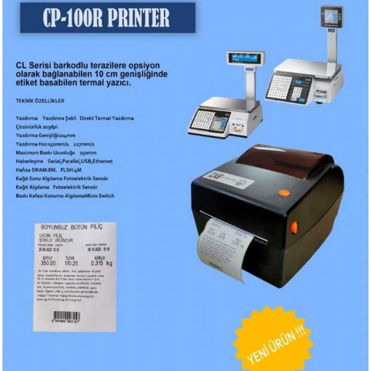 CAS CP-100 Etiket Yazıcı