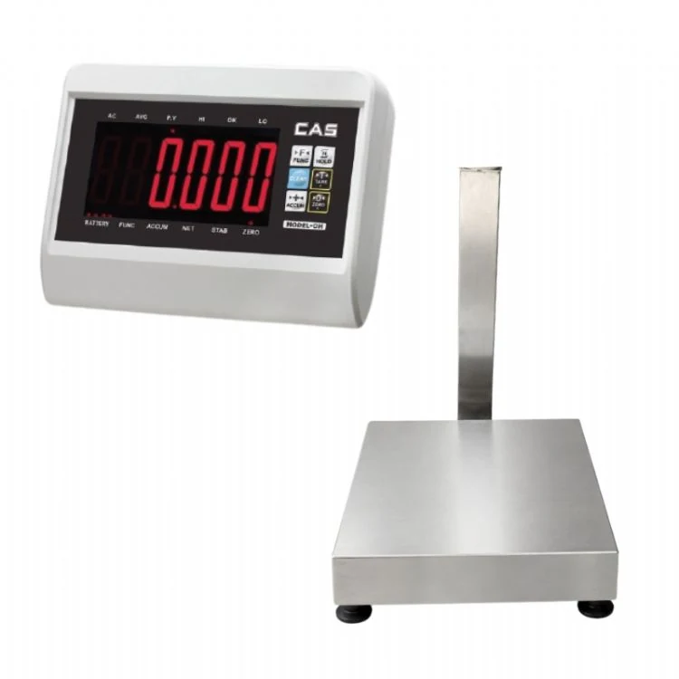 CAS Dh 30kg 25x25 Tek Kefe Paslanmaz Baskul