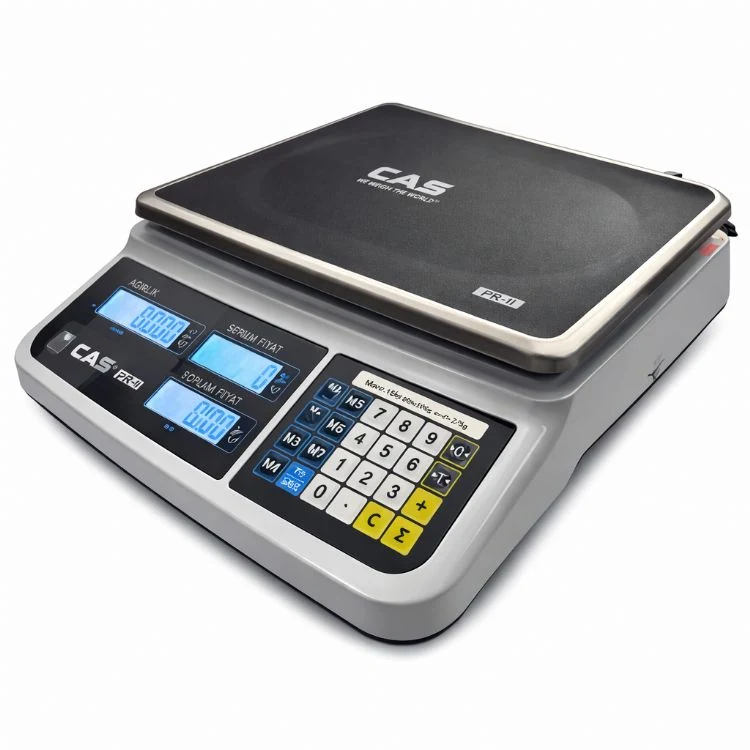 CAS PRII CB 30 kg. Onaylı Tartım Terazisi