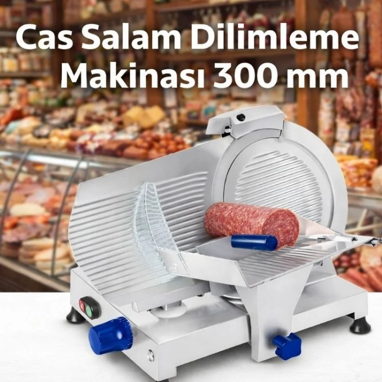 CAS Salam Dilimleme Makinası 300 mm
