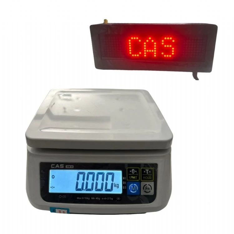 CAS Sw Terazi +CD 3050 Wifi Müşteri Ekranı Dönerci Terazisi