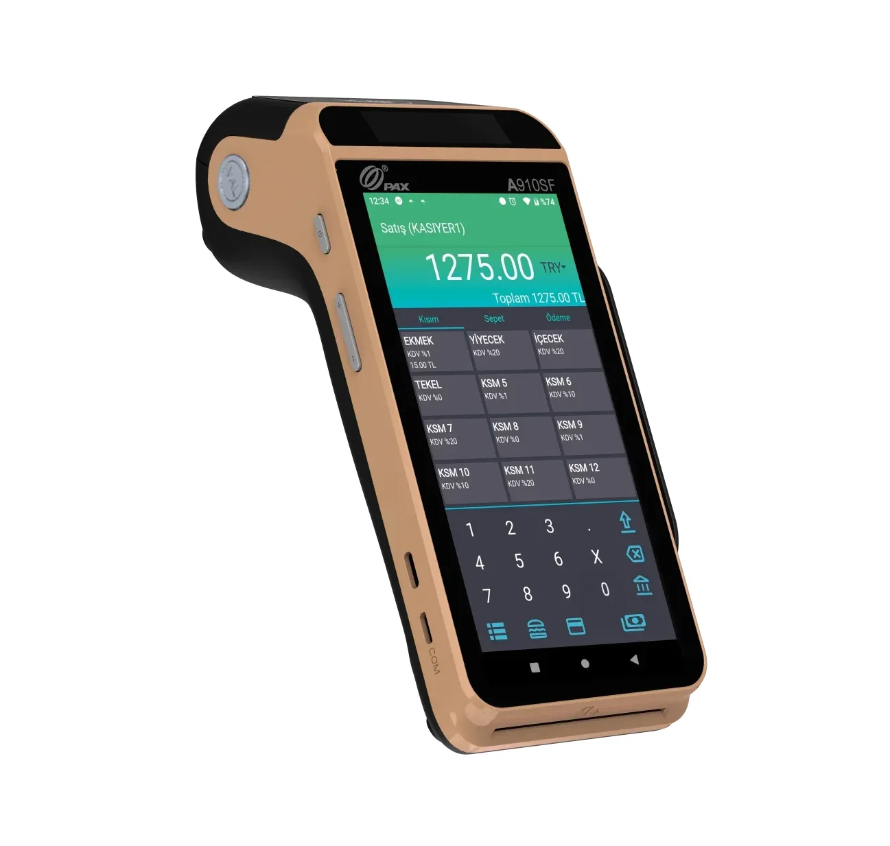 PAX A910SF Android YazarkasaPOS