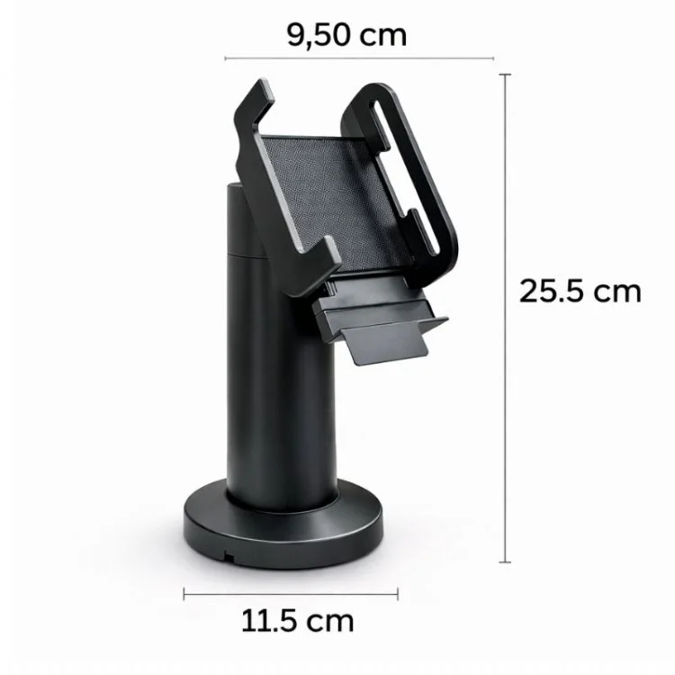 TS6 Yazarkasa Pos Standı 360 Siyah