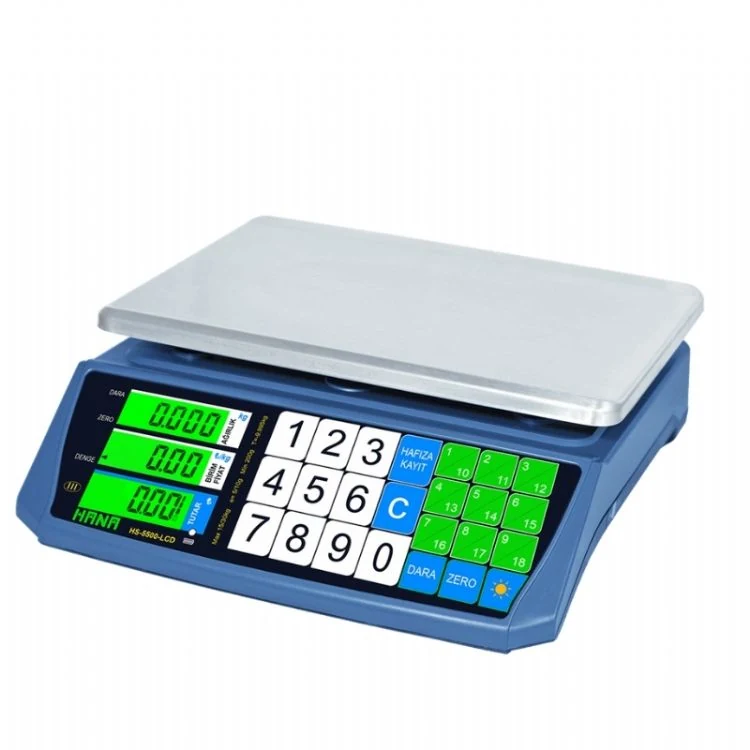 Hana Hs-5500 LCD Tartım Terazisi 60 Kg Kapasite