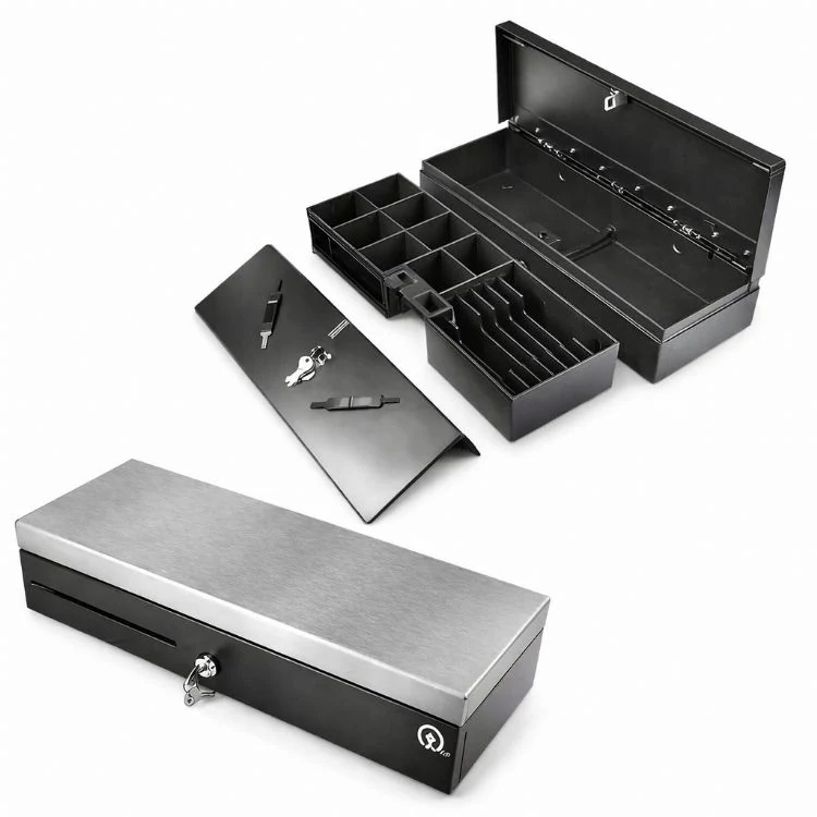 Metal Filip Top Para Çekmecesi İnox 460 X 170 X 100mm
