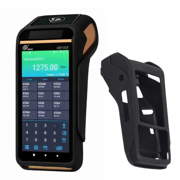 PAX A910SF Android YazarkasaPOS Silikon Kılıf Hediye