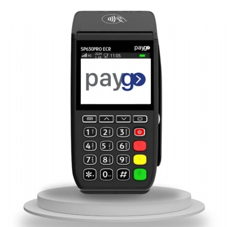 PAYGO Sp630 Pro ECR 4G Yeni Nesil Yazarkasa Pos Mobil 20 Rulo Hediye