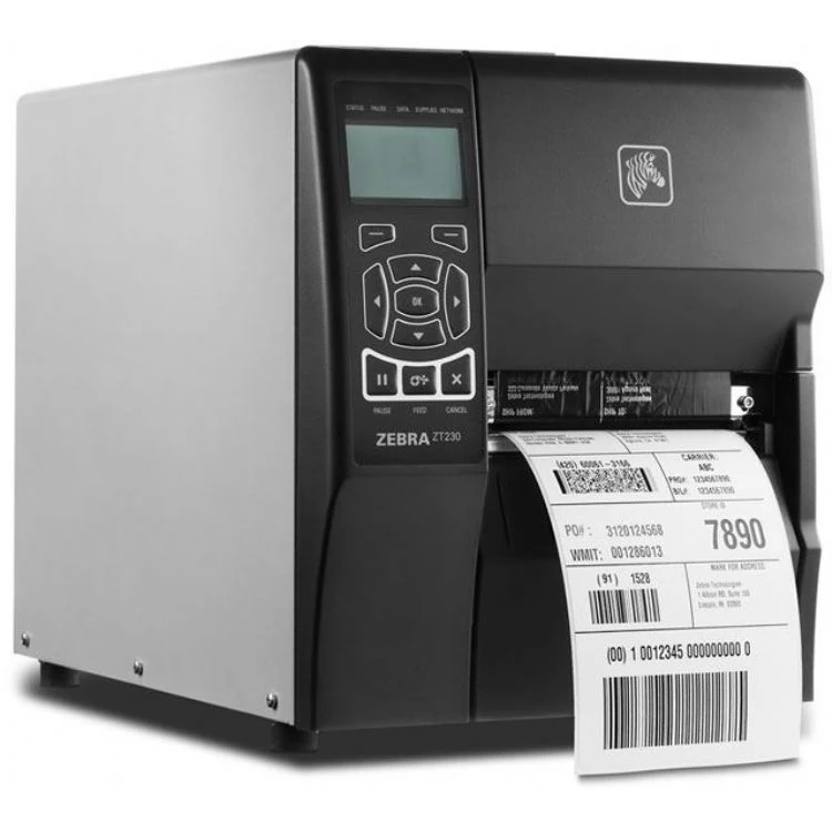 ZEBRA ZT231 Barkod Yazıcı Usb/Seri/Eth 203 Dpi